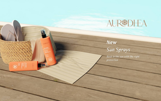 Discover the new sun sprays by Aurodhea!