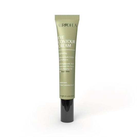 Snail Slime Eye Contour Cream - 15 ml Enriched with Hyaluronic Acid, Grapeseed Oil, Cocoa Butter and Rosehip Oil