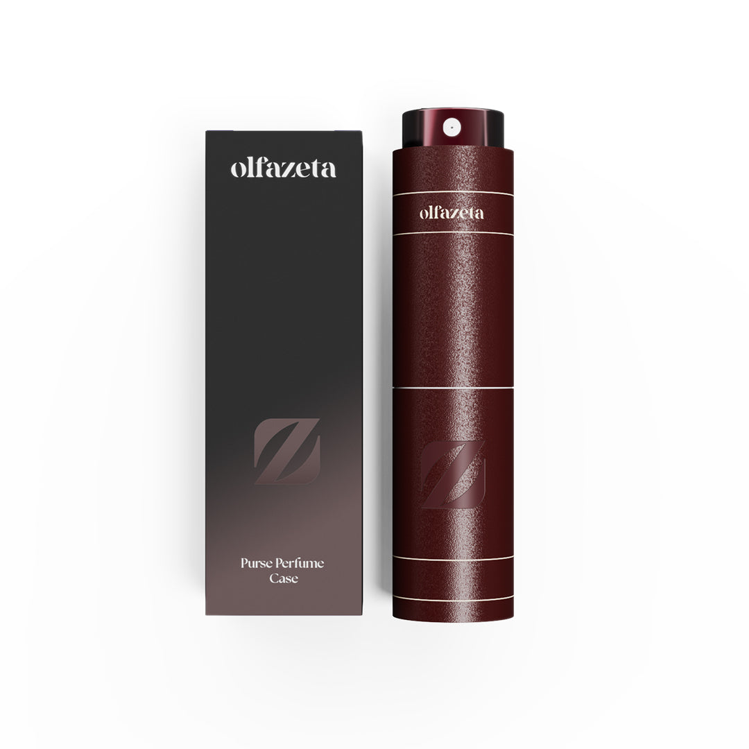 Purse perfume case - Timeless Burgundy