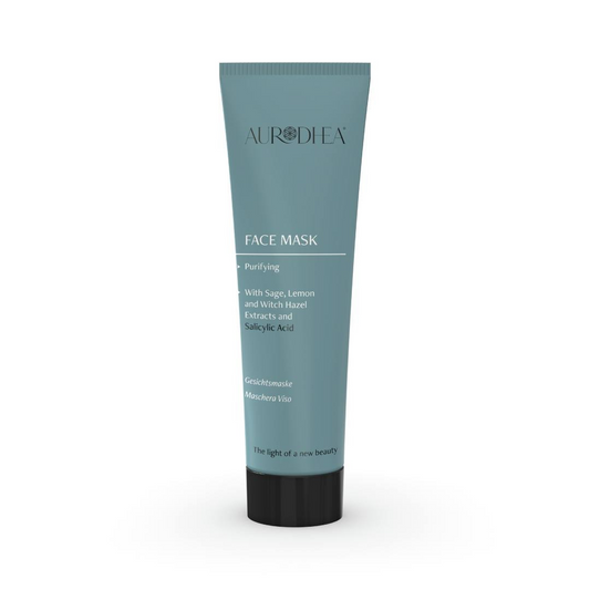 Purifying Face Mask with Salicylic Acid - 50 ml Enriched with Sage, Lemon and Witch Hazel extracts