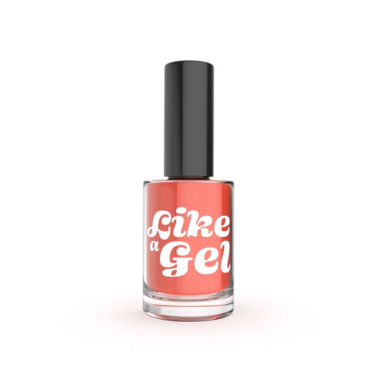 «Like a Gel» Nail Polish – Coral 10 mL