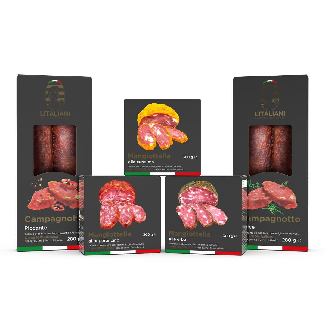 TASTY MIX – Convenience Pack (5 confezioni di salami)