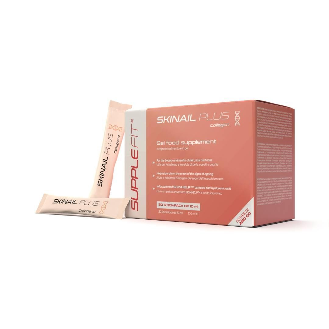 SKINAIL PLUS – Gel food supplement for hair, skin and nails - 300 ml With patented SKINHELP™ complex