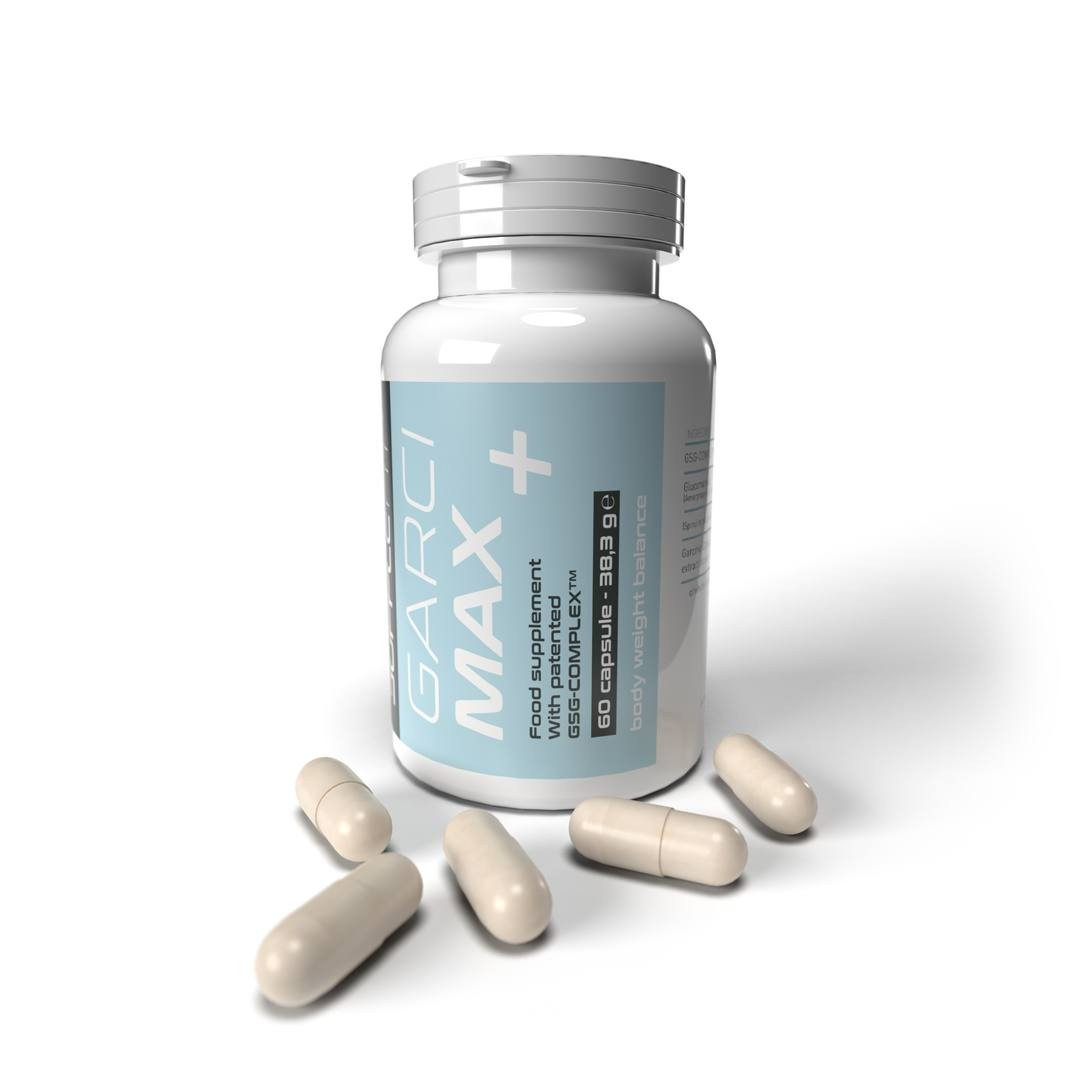 Food supplement in capsule form – GARCI MAX + With patented GSG-COMPLEX™