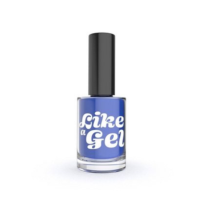 «Like a Gel» Nail Polish – Electric Blue 10 mL